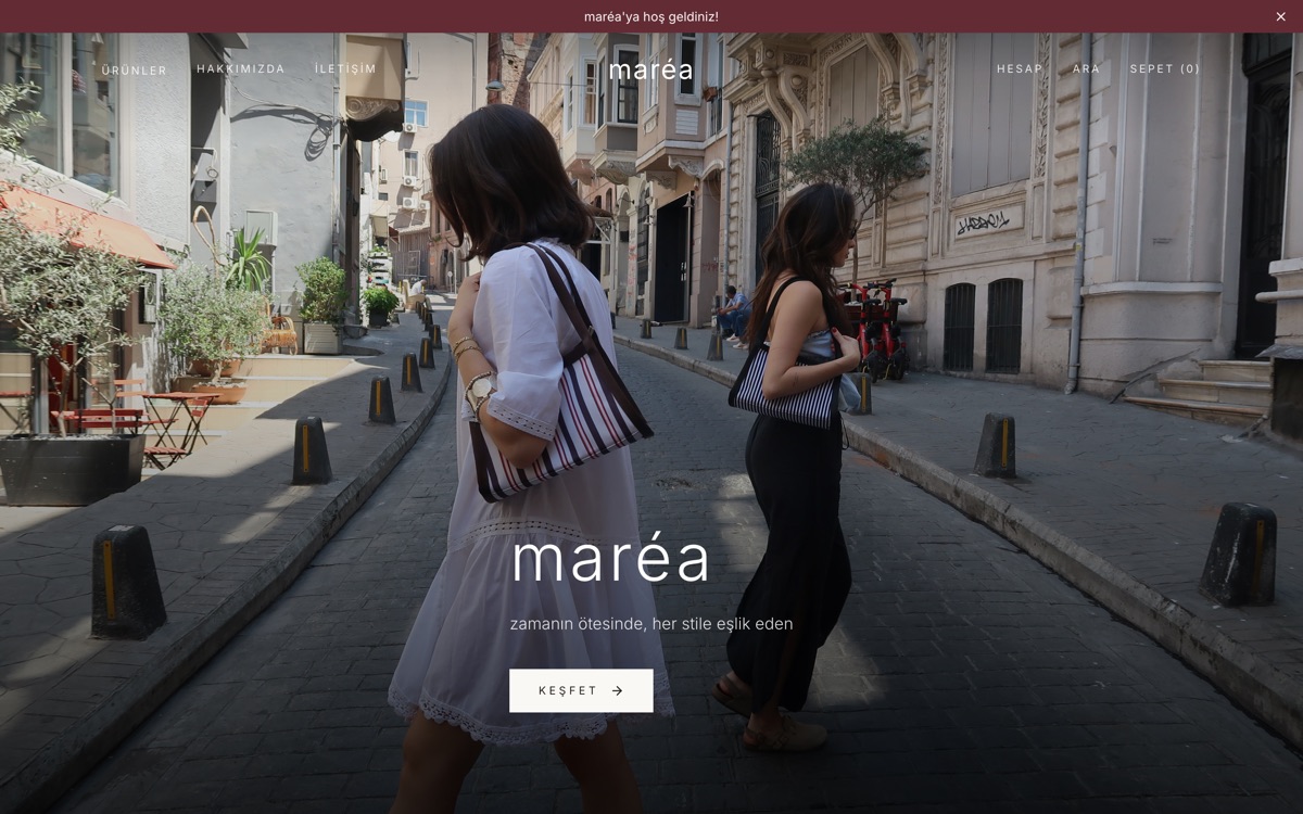 Marea Bags E-ticaret